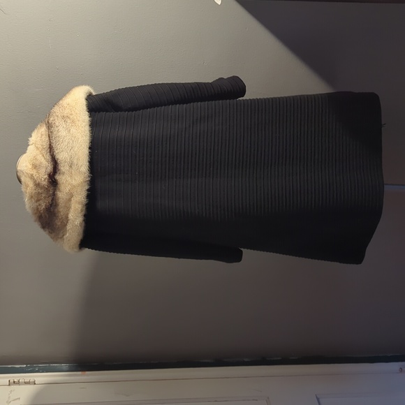 ♥️RARE GORGEOUS MINK JACQUARD COAT❤️ - Picture 3 of 10